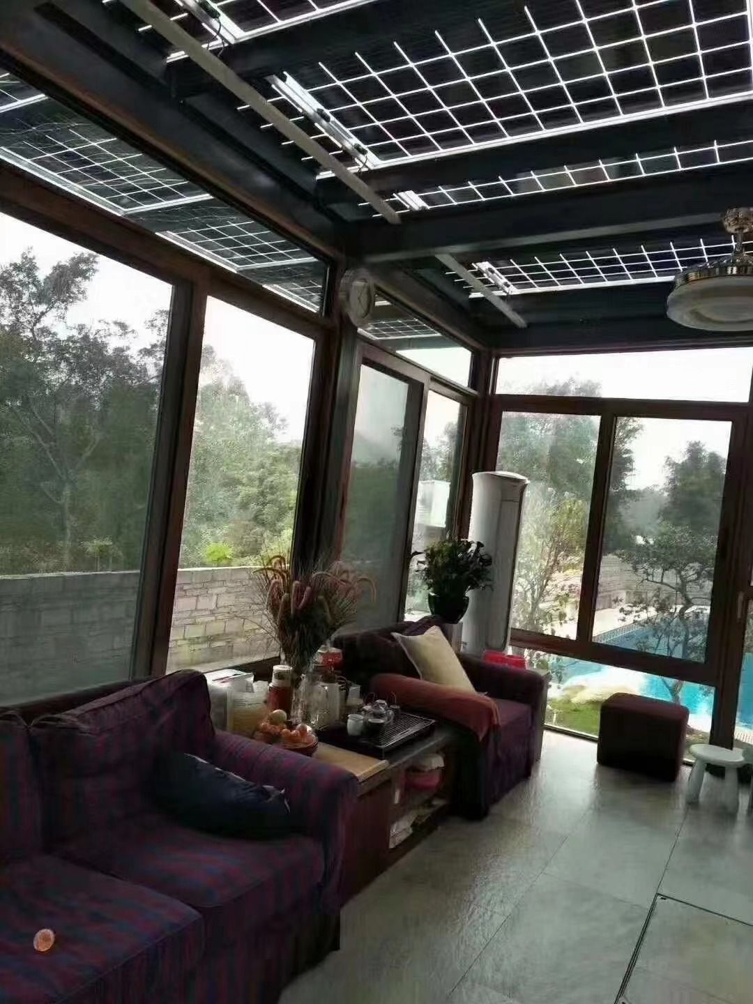 张掖20kw+15kwh智能AI别墅太阳能发电系统